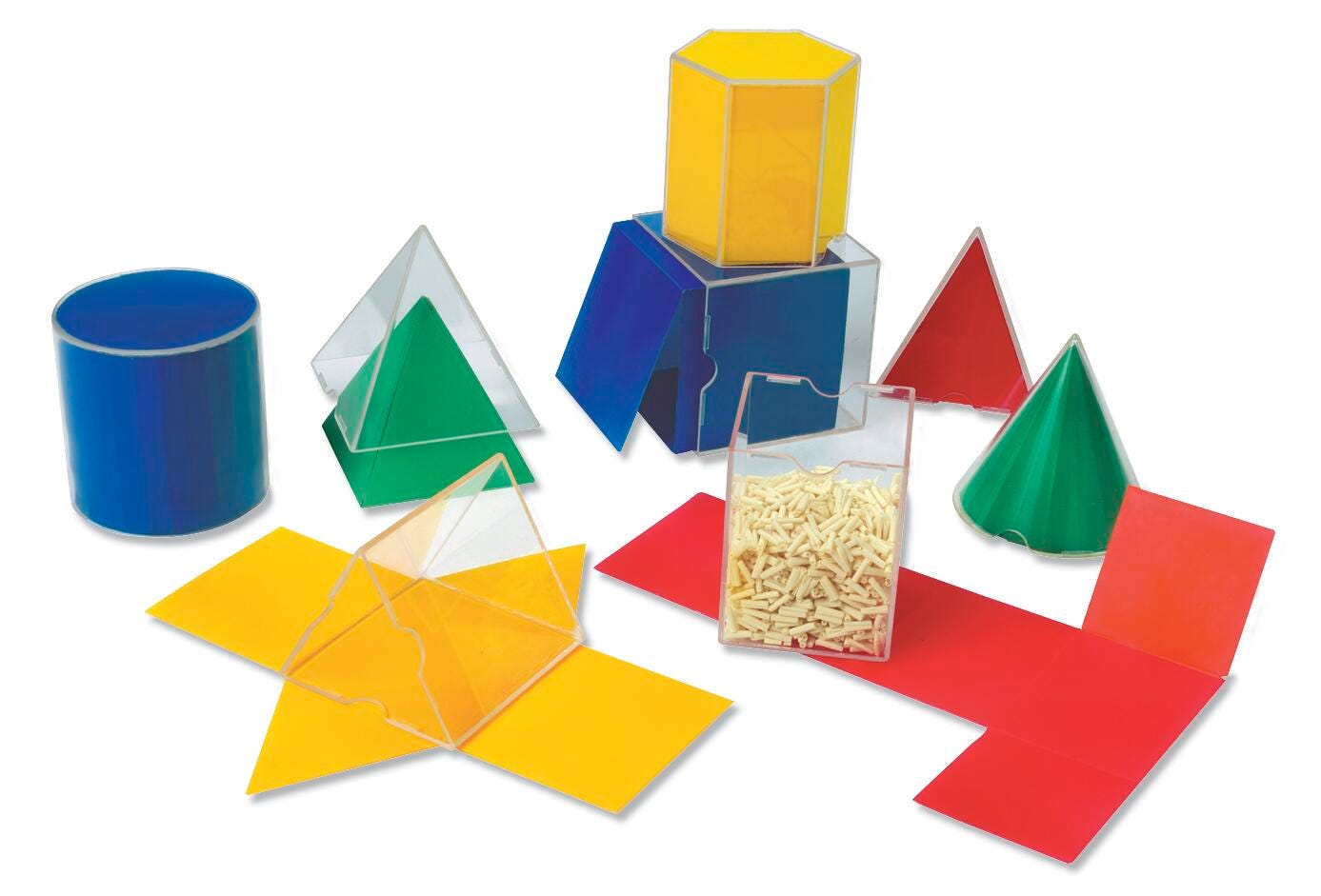 Learning Resources Folding Geometric Shape Set, 16 Pieces 076830